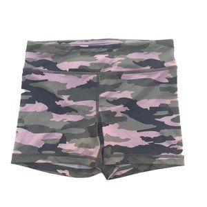 🆕 90 DEGREES Girls Camo spandex Shorts size large